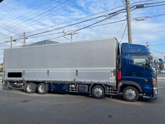 【975】H23　プロフィア　ハイルーフ　冷凍ウィング　サブエンジン　ジョロダー4列　キーストン