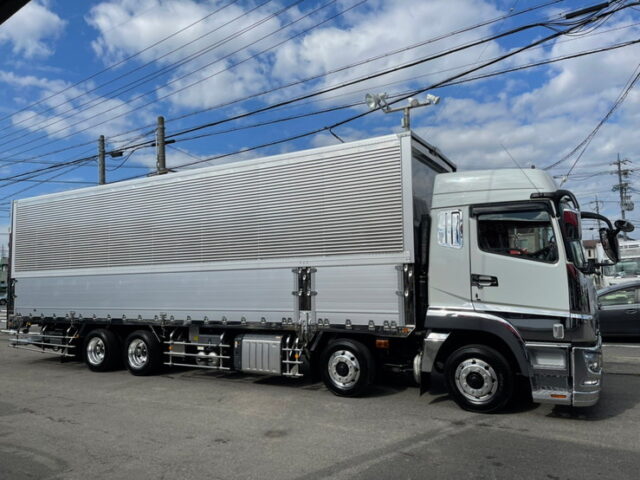 【962】R3　17スーパーグレート　造りボディ　ウィング　フルエアサス　格納ゲート付　ハイルーフ