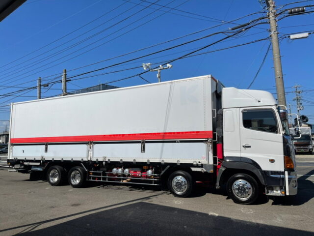 【988】H20　プロフィア　ハイルーフ　冷凍ウィング　総輪エアサス　格納ゲート付