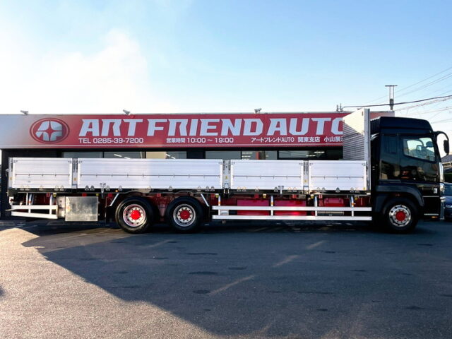 【950】H29　スーパーグレート　ハイルーフ　平ボディアルミブロック　総輪エアサス