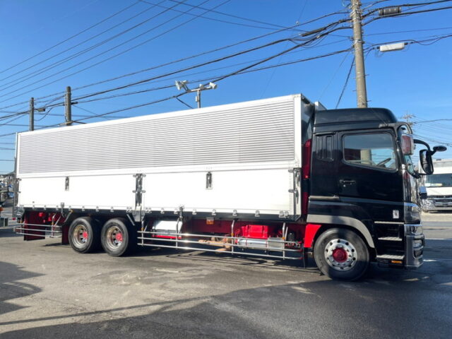 【996】H24　ふそう　スーパーグレート　ハイルーフ　ハイキャブ　造りボディ　ウィング