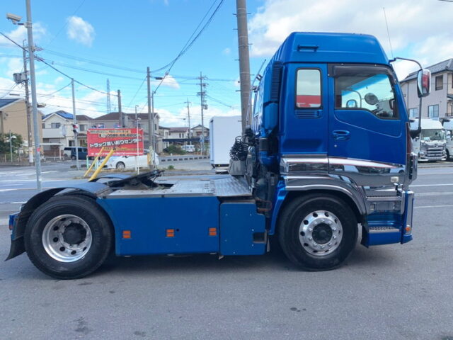 【1013】H27　ギガ　ハイルーフ　トレーラーヘッド　7速MT　11.5トン　車検付