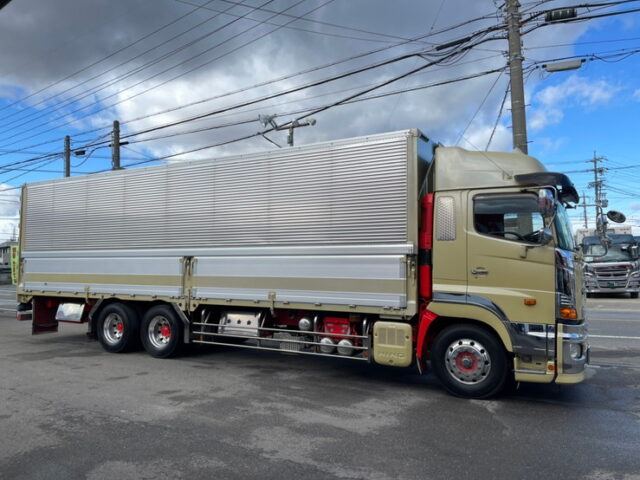 【1011】H26　プロフィア　ハイルーフ　10輪　ウィング　観音ステンレスウロコ　内高2,471