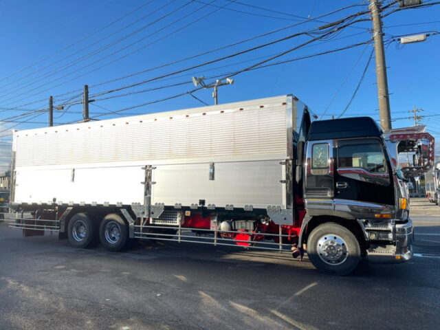 【863】H18　ギガ　ハイルーフ　7速　冷凍ウィング　造りボディ　110アオリ　冷凍機新品