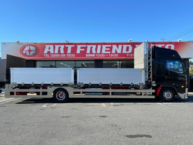 【915】H23　レンジャー　ハイルーフ　平ボデー　6900ボデー　標準幅　床鉄