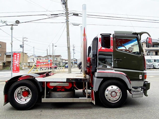 【639】ふそう　スーパーグレート　ヘッド　V8　480馬力　ツインターボ