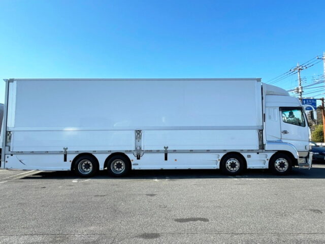 【1029】H27　スーパーグレート　ハイルーフ　7速MT　総輪エアサス　跳上ゲート　委託販売