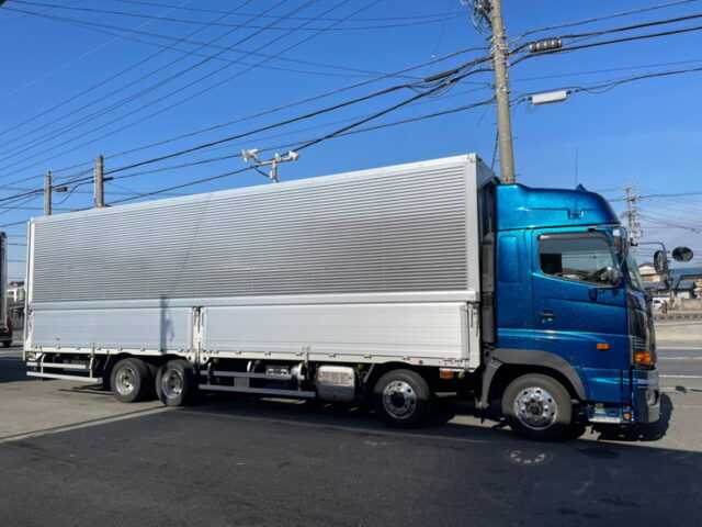 【1043】H28　日野　プロフィア　ハイルーフ　ウィング　プロシフト　木床　380馬力