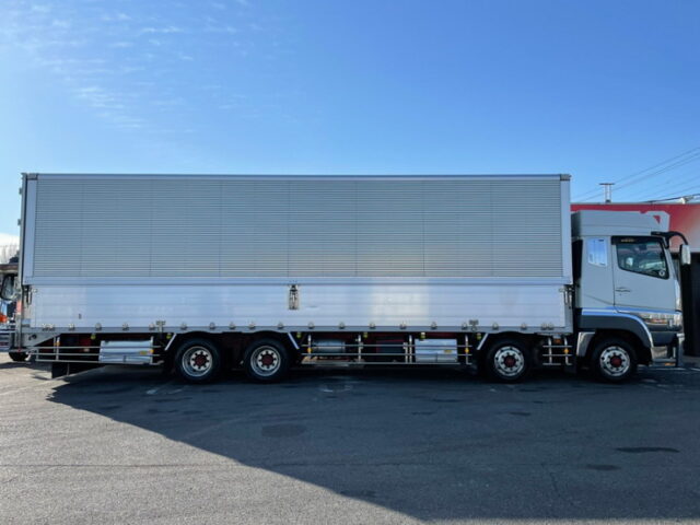 【1073】H28　スーパーグレート　ハイルーフ　ウィング　7速MT　後輪エアサス　パレットローラー