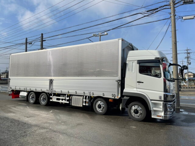 【1081】R4　17スーパーグレート　ハイルーフ　ウィング　登録済未使用　エアサス