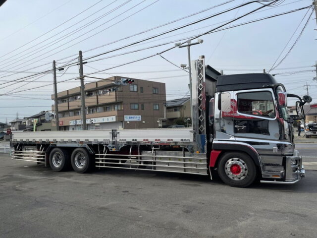 【1061】H22　スーパーグレート　平アルミブロック　ハイルーフ　総輪エアサス　架装多数