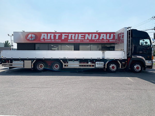 【669】H25　グラプロ　平ボディ　アルミブロック　後輪エアサス　7速　410馬力