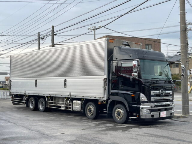 【1048】H27　プロフィア　ハイルーフ　ウィング　ステンレス多数　冷凍機取付可能