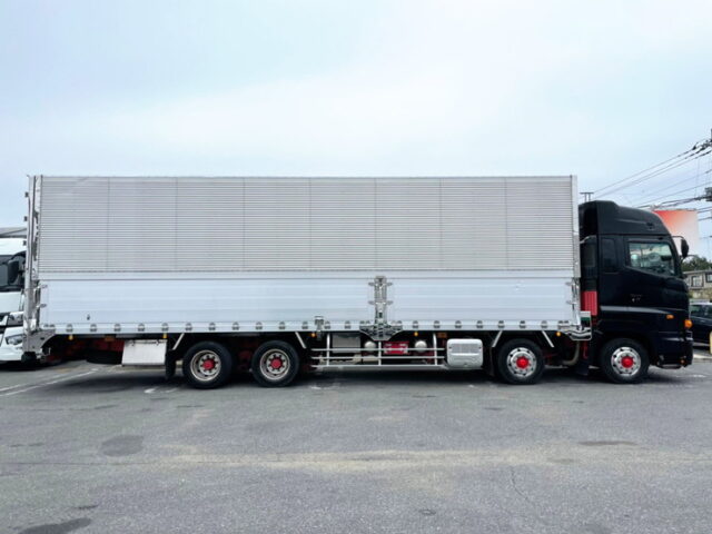 【1134】H24　プロフィア　ハイルーフ　ウィング　7速　総輪エアサス　リア門口ステンレス　山田ボデー