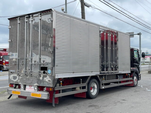 【1138】H22　フォワード　増トン　冷凍バン　両側観音　エアサス　ステンレス多数