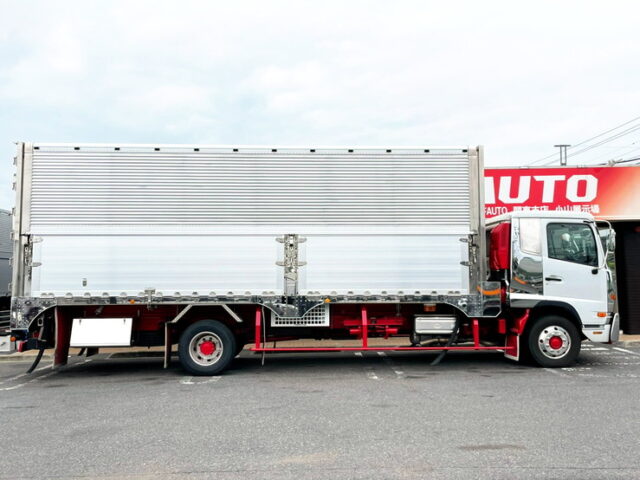 【1147】H27　コンドル　冷凍ウィング　造りボディ　増トン　アルミシマ床