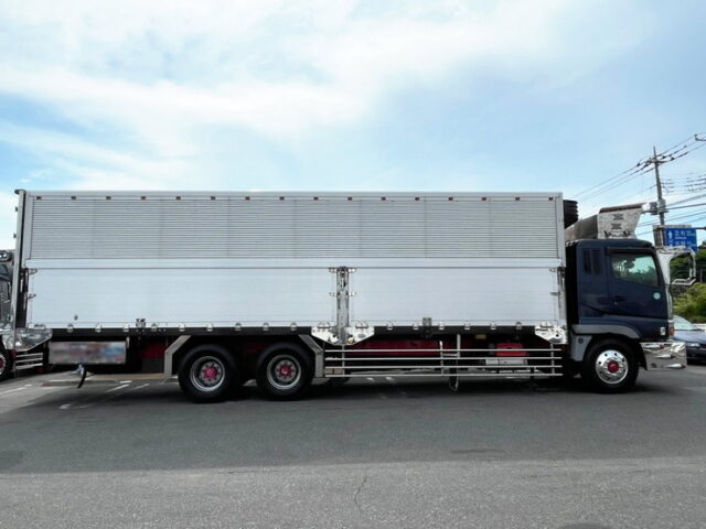 【1159】現状販売★H15　スーパーグレート　ウィング　110アオリ　10輪　7速MT　V8