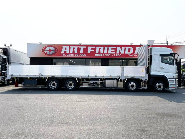 【1173】R3　17スーパーグレート　プレミアムライン　ハイルーフ　平ボデーアルミB　エアサス　未使用車