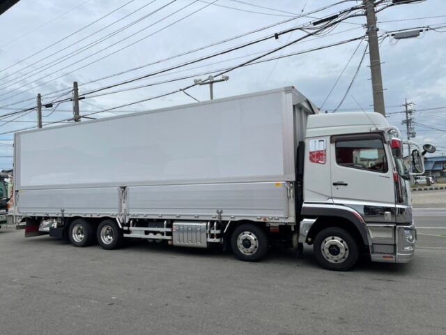 【1185】H30　17スーパーグレート　ハイルーフ　ウィング　床鉄　アルミホイール