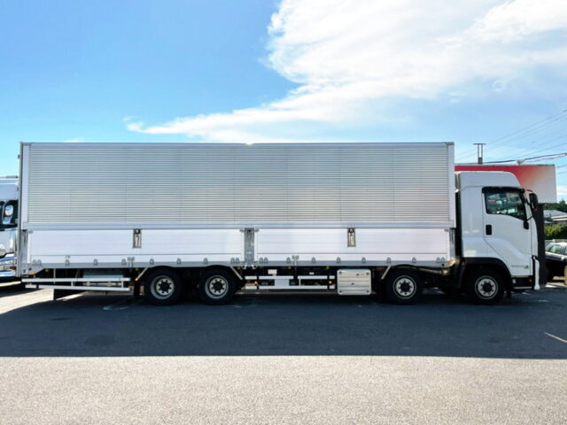 【1141】R1　ギガ　ハイルーフ　ウィング　7速　380馬力　木床　低走行　