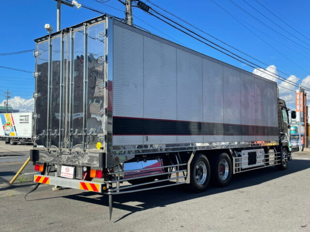 【1240】H29 ギガ ハイルーフ 冷凍バン 10輪 ジョロ4キーストン サブエンジン 7速 380馬力