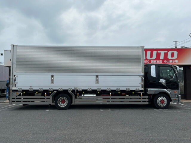 【1235】H25　ファイター　増トン　ウィング　カスタム　ジョロダーレール4列　木床