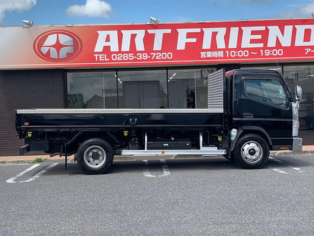 【657】H27　三菱　ブルーテックキャンター　平ボディ　車検付
