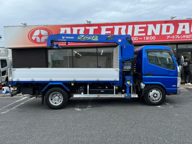 【1253】H28　ブルーテックキャンター　4段フックイン　標準幅　セミロング　150馬力