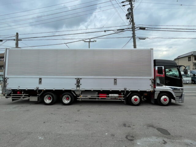 【1238】H22　スーパーグレート　ハイルーフ　冷凍ウィング　7速　国産エンジン　木床