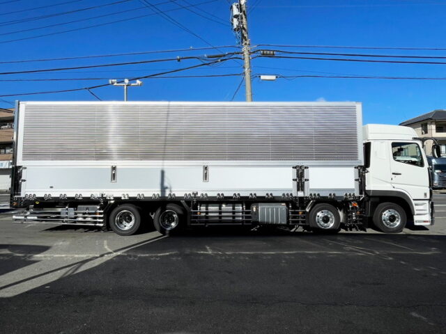 【1346】17スーパーグレート　ハイルーフ　冷凍ウィング　ジョロダー4列キーストン　格納ゲート　総輪エアサス