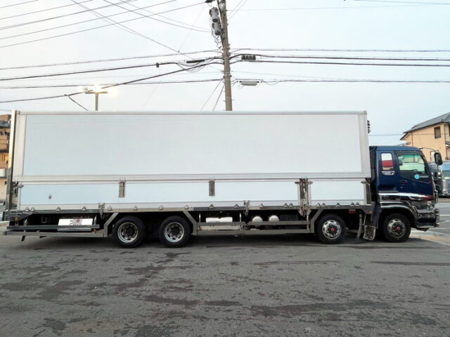 【1327】H22 ギガ 冷凍ウィング スムーサー 床アルミシマ 低温設定 380馬力