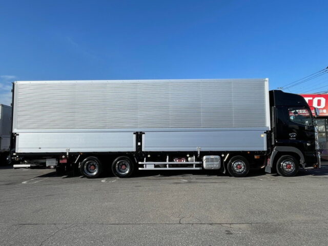 【1328】H24　プロフィア　ハイルーフ　ウィング　格納ゲート　7速MT　メッキホイール