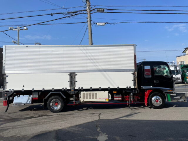 【1387】H15 320フォワード 冷凍ウィング 6500ボデー セミワイド キャデラックバンパー マニ割り