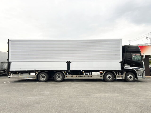 【1416】H30　クオン　ハイルーフ　ウィング　格納ゲート付　木床　