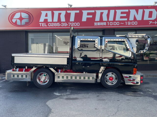 【1446】 H15 キャンター　Wキャブ　平ボデー　架装多数