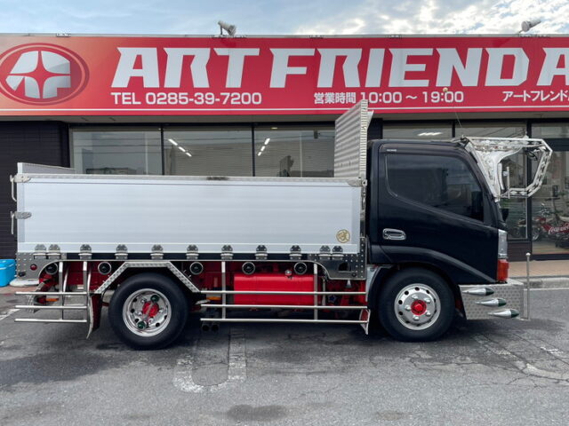 【1456】H15　デュトロ　平アルミブロック　架装多数　マニ割り　マフラーチェンジャー