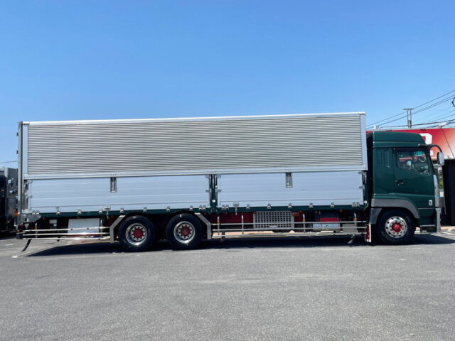 【1454】H26　スーパーグレート　ハイルーフ　冷凍ウィング　総輪エアサス　キーストンジョロダー４列