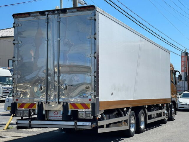 【1468】H28　スーパーグレート　ハイルーフ　冷凍バン　サブエンジン　格納ゲート　レール移動式間仕切り