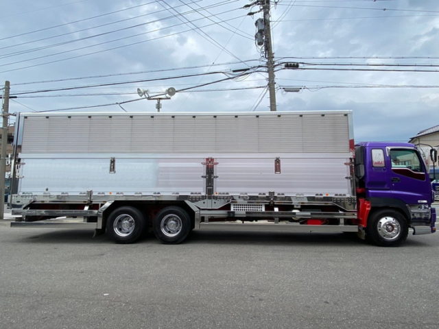 【687】H17　ギガ　冷凍ウィング　造りボディ110アオリ