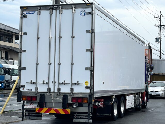 日野　プロフィア　冷凍バン　サブエンジン　キーストン　ジョロダー4列