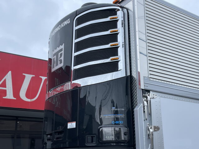 トレクス トレーラー 冷凍ウィング 未使用 3軸 リフトアクスル 前壁 冷凍機