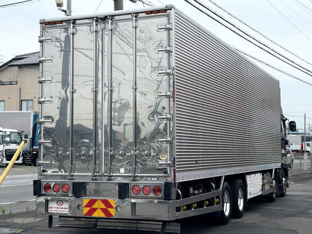 いすゞ　ギガ　ハイルーフ　冷凍バン　4軸　左観音扉2枚　サブエンジン　ジョロ４キーストン