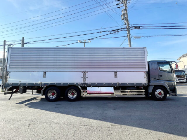 スーパーグレート　冷凍ウィング　90アオリ　木床　国産エンジン　7速MT