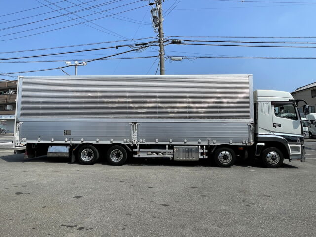 17スーパーグレート　ハイルーフ　ウィング　メッキ多数　アルミホイール　木床