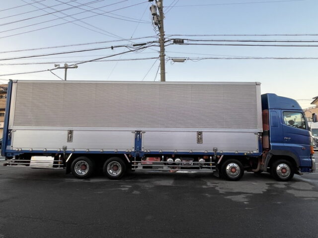 日野　プロフィア　ハイルーフ　ウィング　跳上ゲート　ステンレスサイドバンパー