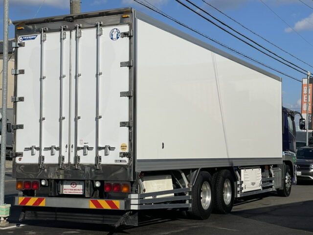 17スーパーグレート　冷凍バン　左観音扉　サブエンジン　ジョロ4キーストン　