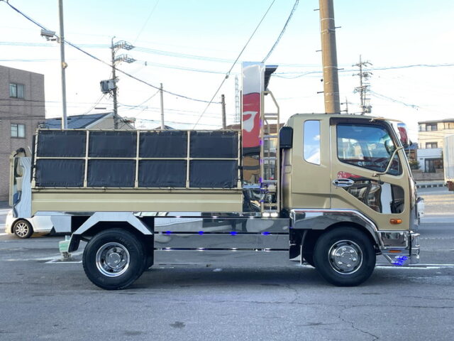 ふそう：ファイター：ダンプ：架装多数：メッキホイール：6発ターボ：240馬力