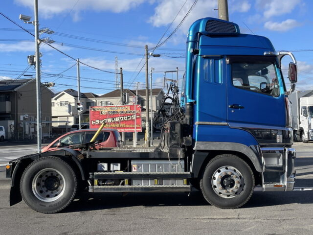 17スーパーグレート　ハイルーフ　トレーラーヘッド　第5輪荷重11.500㎏　アルミホイール