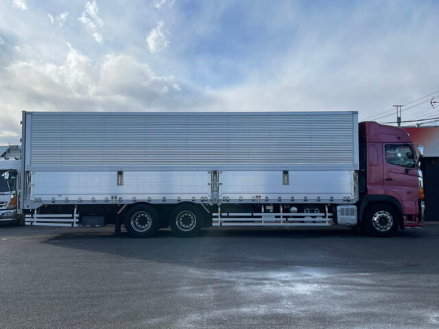 日野 プロフィア ハイルーフ アルミウィング 車検付 360馬力 アルミホイール ジョロダー4列