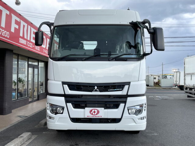 三菱ふそう：スーパーグレート：トレーラーヘッド：ハイルーフ：Ｄ尺：AT：未使用：第５輪11.5ｔ　